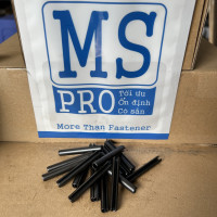 Chốt Ống DIN1481 Thép 65Mn Đen D6x45mm