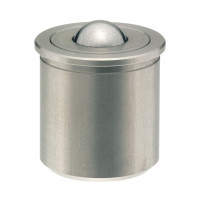 Con Lăn Bi Loại Đẩy Bi Không Ren Inox 304 D14 BCHP14