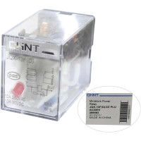 Rờ Le Trung Gian Chân Dẹt Chint CHT-JQX-13F(D)/2Z PLU AC220V