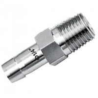 FD-LOK Male Adapter OD 1/2 - RS1/4 Tube Fitting -AM-FT8-RS4