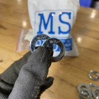 Lông Đền Phẳng Thép Mạ Kẽm Trắng Cr3+ DIN125 M12