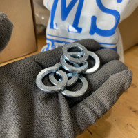 Lông Đền Vênh Thép Mạ Kẽm Trắng Cr3+ DIN127 M16