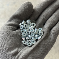 Tán Thép Mạ Kẽm Trắng Cr3+ 8.8 DIN934 M4