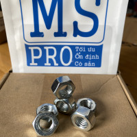 Tán Thép Mạ Kẽm Trắng Cr3+ 8.8 DIN934 M12