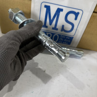 Tắc Kê Nở 3 Cánh Thép Mạ Kẽm M20x160