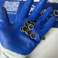 Lông Đền Dầu (Bonded Seal) Cao Su NBR D8 (ID8.7xOD13x1.0)