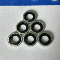 Lông Đền Dầu (Bonded Seal) Cao Su NBR D10 (ID10.7xOD16x1.5)