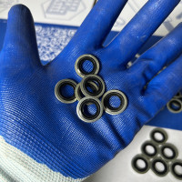 Lông Đền Dầu (Bonded Seal) Cao Su NBR D12 (ID12.7xOD18x1.5)