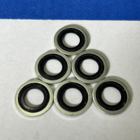 Lông Đền Dầu (Bonded Seal) Cao Su NBR D14 (ID14.7xOD22x1.5)