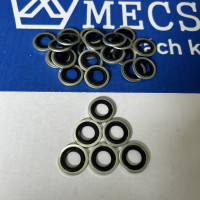 Lông Đền Dầu (Bonded Seal) Cao Su NBR D14 (ID14.7xOD22x1.5)