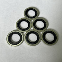 Lông Đền Dầu (Bonded Seal) Cao Su NBR D16 (ID16.7xOD24x1.5)