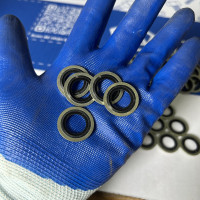 Lông Đền Dầu (Bonded Seal) Cao Su NBR D16 (ID16.7xOD24x1.5)