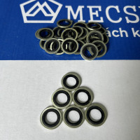 Lông Đền Dầu (Bonded Seal) Cao Su NBR D16 (ID16.7xOD24x1.5)