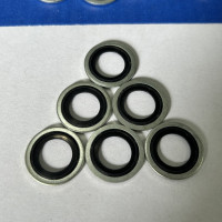 Lông Đền Dầu (Bonded Seal) Cao Su NBR D18 (ID18.7xOD26x1.5)