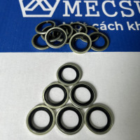 Lông Đền Dầu (Bonded Seal) Cao Su NBR D24 (ID24.7xOD32x2.0)