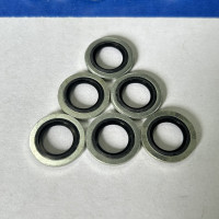 Lông Đền Dầu (Bonded Seal) Cao Su NBR D1/4" (ID13.8xOD20.57x2.0)