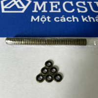 Lông Đền Dầu (Bonded Seal) Cao Su NBR D6 (ID6.4xOD12x2.0)