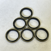 Lông Đền Dầu (Bonded Seal) Cao Su NBR D16 (ID16.4xOD22x2.0)