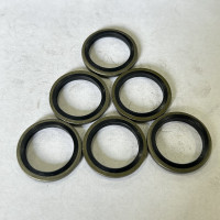 Lông Đền Dầu (Bonded Seal) Cao Su NBR D18 (ID18.4xOD25x2.0)