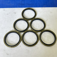 Lông Đền Dầu (Bonded Seal) Cao Su NBR D27 (ID27.5xOD35x2.0)