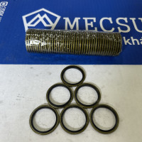 Lông Đền Dầu (Bonded Seal) Cao Su NBR D27 (ID27.5xOD35x2.0)