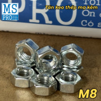 Tán Thép Mạ Kẽm Trắng Cr3+ 8.8 DIN934 M8
