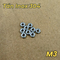 Tán Inox 304 DIN934 M3