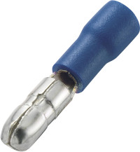 Đầu Cosse Viên Đạn Đực Cách Điện Màu Xanh Dương KST 2 mm2 MPD2-156