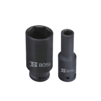 Đầu Tuýp Đen Khí Nén Lục Giác Dài 1/2 Inch 18 mm Bosi BS366118