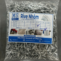 Rivet Nhôm MS-PRO OD4.0x8 mm (1000 Cái)
