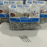 Rivet Nhôm MS-PRO OD4.0x12 mm (1000 Cái)