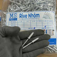 Rivet Nhôm MS-PRO OD4.8x16 mm (500 Cái)