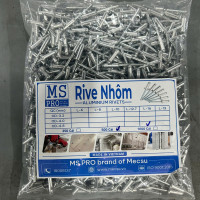 Rivet Nhôm MS-PRO OD4.8x16 mm (500 Cái)