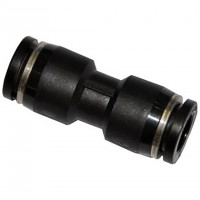 Đầu Nối Khí Thẳng Phi 4 mm Đen Airtac PU4D