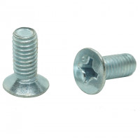 Bulong Pake Col Thép Mạ Kẽm Trắng Cr3+ 4.6 M6x30