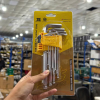 Bộ Lục Giác Đầu Bi Dài 9 Chi Tiết 1.5-10 mm Bosi BS423171