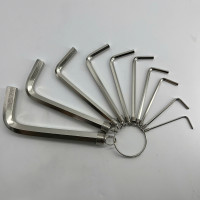 Bộ Cờ Lê Lục Giác 10 Chi Tiết Có Túi Đựng Bosi BS423191