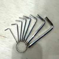 Bộ Cờ Lê Lục Giác 8 Chi Tiết Bosi BS423198S