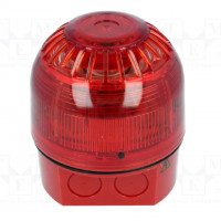 Signaller lighting-sound 17~60VDC sirenblinking light LED