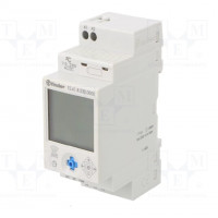 Timer Range 00,1s to 9999h SPDT 24VAC on panel OUT 1 250VAC/5A