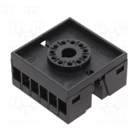 Relays accessories socket PIN 8 on panel octal