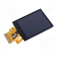 Display: LCD; graphical; 800x480; 121x76mm; 5