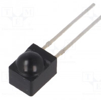 PIN IR photodiode; SMD; 920nm; 780~1050nm; 150°; flat; black