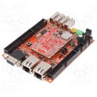 Dev.kit: TI CC430; pin strips,USB B micro; CC430RF4; Display: LCD