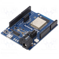 Arduino shield; GPIO,UART; pin strips,Grove Zero x2,pin header