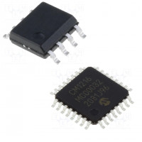 IC: AVR32 microcontroller; SRAM: 36kB; Flash: 128kB; TQFP100; Cmp: 4