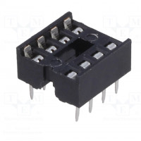 Socket: integrated circuits; DIP24; 15.24mm; THT; Pitch: 2.54mm
