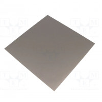 Shielding mat; 240x240x0.3mm; Permeability: 20; self-adhesive