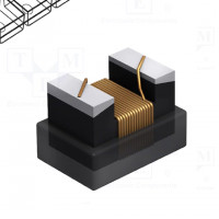 Inductor: wire; SMD; 0402; 18nH; 370mA; 0.27Ω; Q: 25; ftest: 100MHz