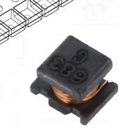 Inductor: wire; SMD; 2020; 15uH; 1.2A; 0.2244Ω; 18MHz; ±20%